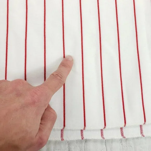 Vtg 60s St Louis Cardinals McCarver USA Made Jersey Southern Athletic Pinstripe - Picture 9 of 9